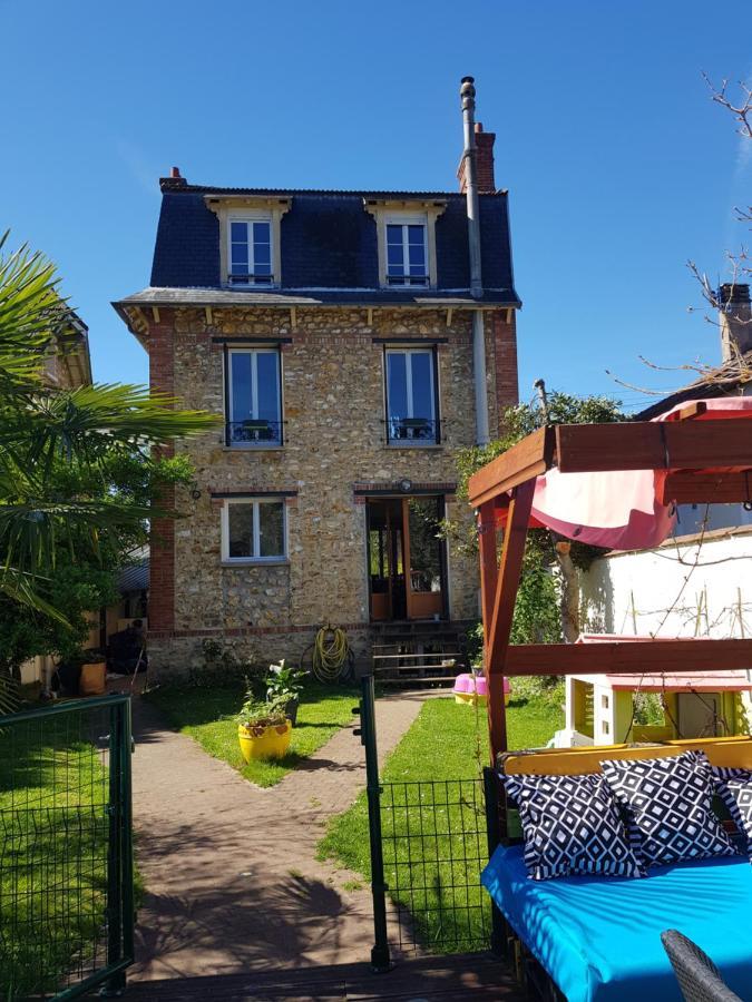 2 Chambres D 'Hotes Chez Un Particulier Avec Piscine Saint-Leu-la-Foret Luaran gambar